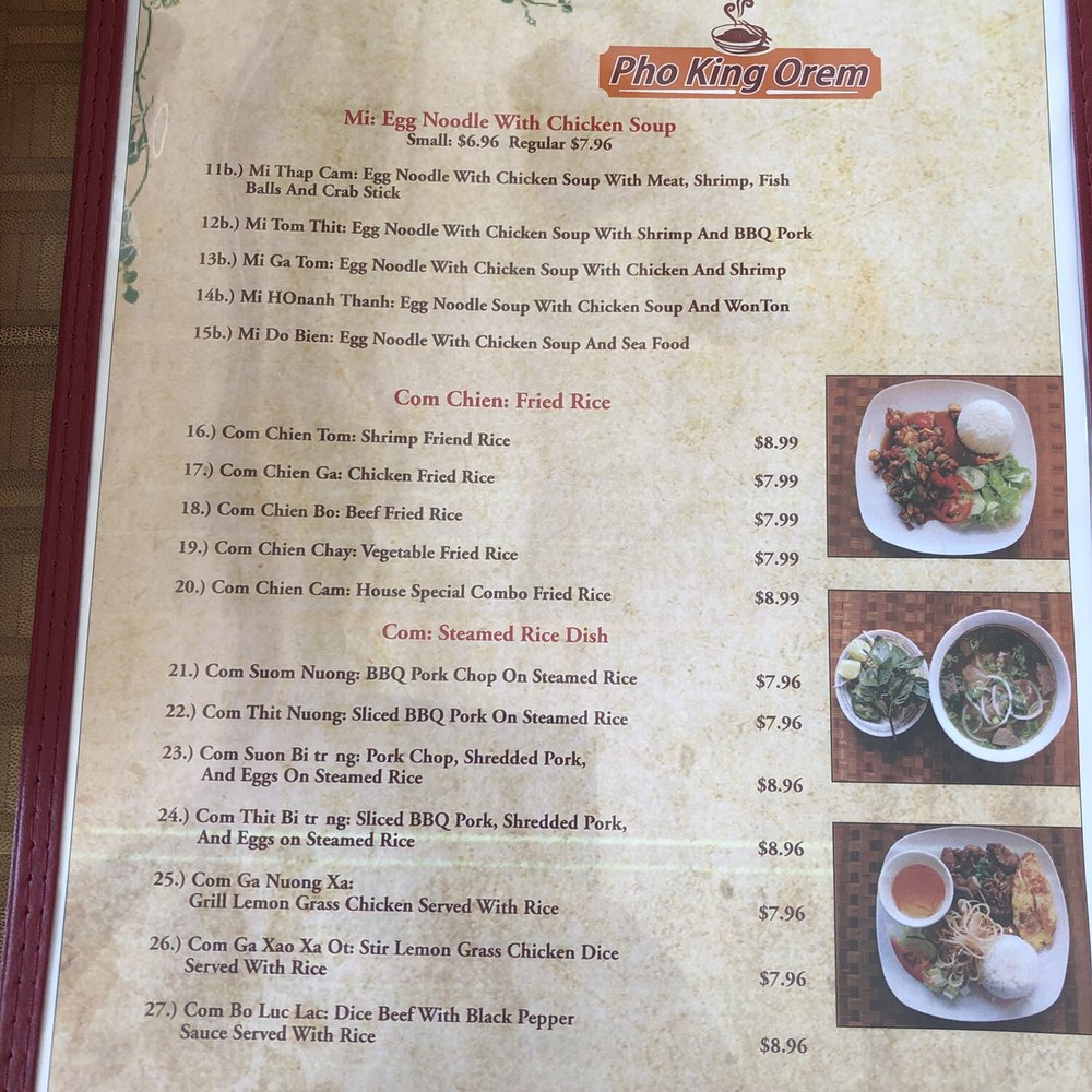 Pho King Orem - Vietnamese Near Me - Orem, Utah Pho King Orem - Vietnamese Near Me - Orem, Utah