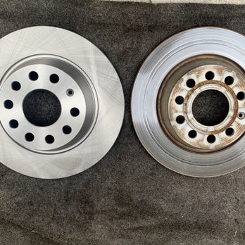 Oil Pros - New vs old rotor - Oil Change Stations Near Me - Citrus Heights, California Oil Pros - New vs old rotor - Oil Change Stations Near Me - Citrus Heights, California