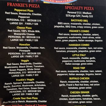 Frankie's Pizza - Pizza and App menu - Pizza Near Me - Sacramento, California Frankie's Pizza - Pizza and App menu - Pizza Near Me - Sacramento, California