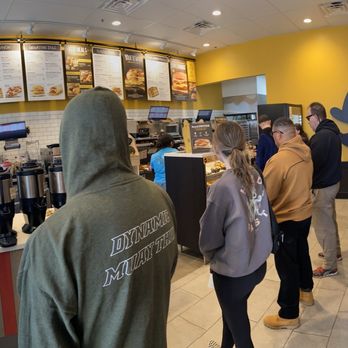 Einstein Bros. Bagels - Since it's the only decent bagel place in. NLV, it's swamped.  Maybe someone from NYC might consider opening another? - Breakfast & Brunch Near Me - North Las Vegas, Nevada