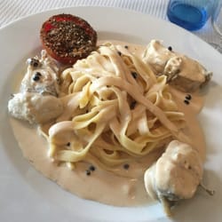 Le Grand Bleu - Monkfish tagliatelle