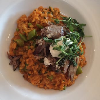 Trio American Bistro - Risotto with duck confit - New American Near Me - Jackson, Wyoming