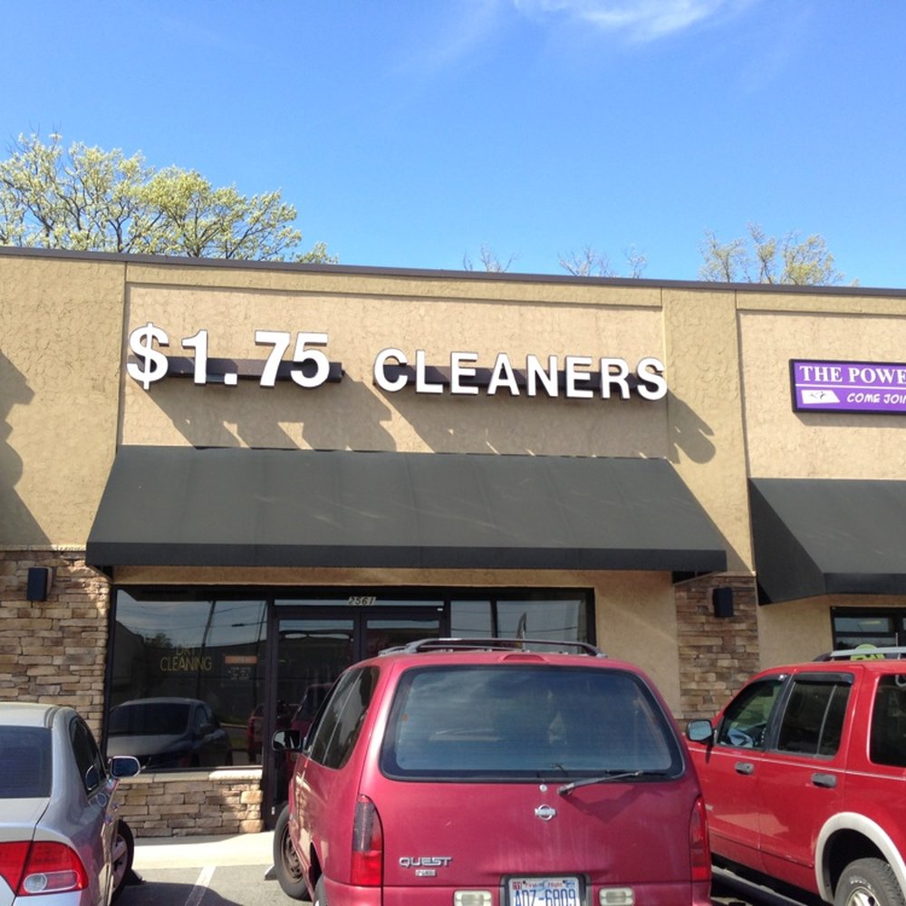 $1.75 Cleaners - Front - Laundry Services Near Me - Burlington, North Carolina $1.75 Cleaners - Front - Laundry Services Near Me - Burlington, North Carolina