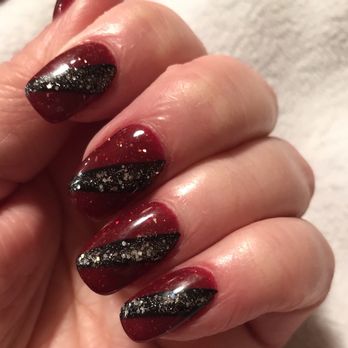 Classy Nails & Spa - Perfect design for January! Warm color with a bit of sparkle, so fun!!! - Waxing Near Me - Portland, Oregon Classy Nails & Spa - Perfect design for January! Warm color with a bit of sparkle, so fun!!! - Waxing Near Me - Portland, Oregon