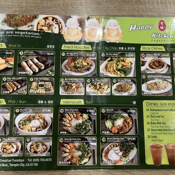 Happy Buddha Kitchen - 7/2022 - Vegetarian Near Me - Temple City, California Happy Buddha Kitchen - 7/2022 - Vegetarian Near Me - Temple City, California