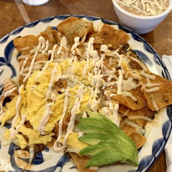 El Torito - Chilaquiles with scrambled eggs - Mexican Near Me - Riverside, California