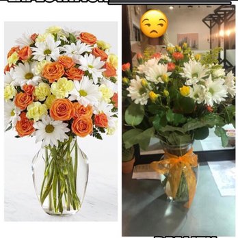 AZ Florist - Advertised bouquet vs received bouquet - Florists Near Me - Phoenix, Arizona AZ Florist - Advertised bouquet vs received bouquet - Florists Near Me - Phoenix, Arizona