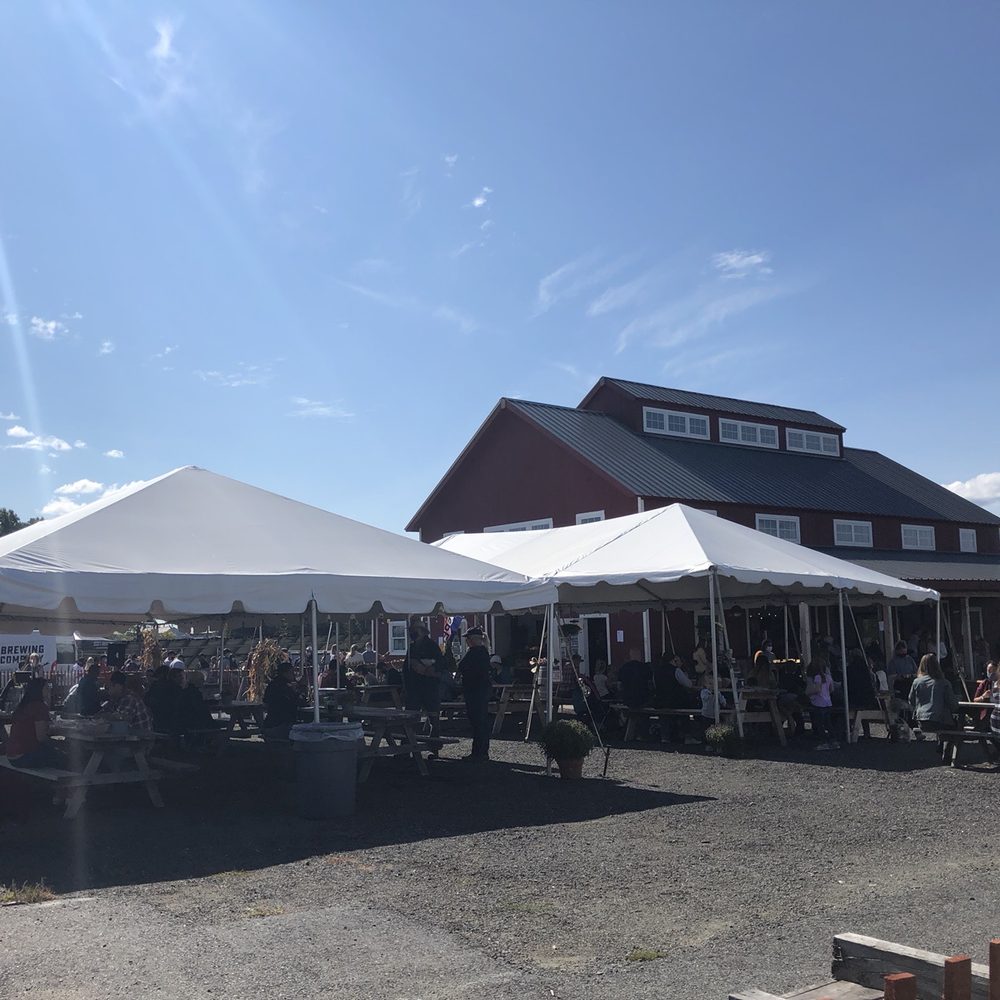 Carlson Orchards - Outdoor seating for the Cider Barn! - Fruits & Veggies Near Me - Harvard, Massachusetts