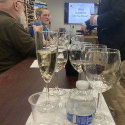 Generous pours and then some!