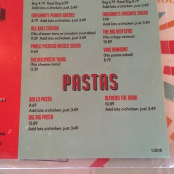 Oregano's - Gluten-free menu! - Pizza Near Me - Tucson, Arizona