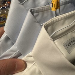 Tide Cleaners - Sliced collar on dress shirts