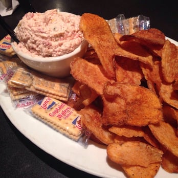 Brobecks Barbeque - Signature "Ham Dip"...ham salad made fresh in house with their very own seasoned chips - Barbeque Near Me - Overland Park, Kansas Brobecks Barbeque - Signature "Ham Dip"...ham salad made fresh in house with their very own seasoned chips - Barbeque Near Me - Overland Park, Kansas