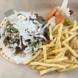 Shawarma & Co - beef gyro supreme // ig: @sandyeatslocal