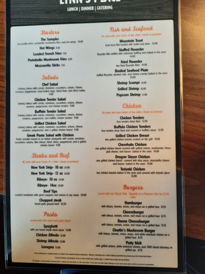 Menu photo 2 Lynn's Place Robbinsville, NC Menu photo 2 Lynn's Place Robbinsville, NC