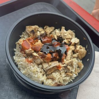 WaBa Grill - Half empty bowl for full sized price - Asian Fusion Near Me - Temecula, California