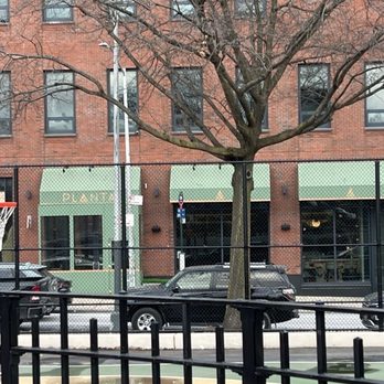 PLANTA Williamsburg - Outside of plant from the park across the street - Sushi Bars Near Me - Brooklyn, New York PLANTA Williamsburg - Outside of plant from the park across the street - Sushi Bars Near Me - Brooklyn, New York