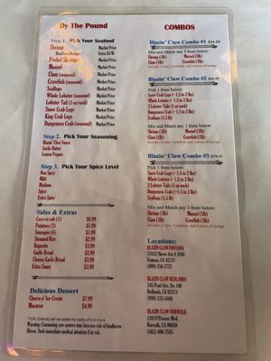 Menu photo 7 The Blazin’ Claw Norwalk, CA Menu photo 7 The Blazin’ Claw Norwalk, CA