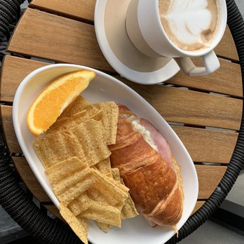 The Warehouse Cafe - Hand and cheese croissant - Coffee & Tea Near Me - Bonita Springs, Florida