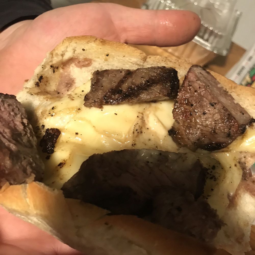 American cheese was used not Gorgonzola! American cheese was used not Gorgonzola!