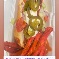 Genesis Churros Y Tamales - Hotdogs mexicanos