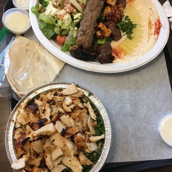 KabobZi Mediterranean Grill - chicken shwarma over tabouli salad Mixed Grill Combo - Mediterranean Near Me - Austin, Texas KabobZi Mediterranean Grill - chicken shwarma over tabouli salad Mixed Grill Combo - Mediterranean Near Me - Austin, Texas