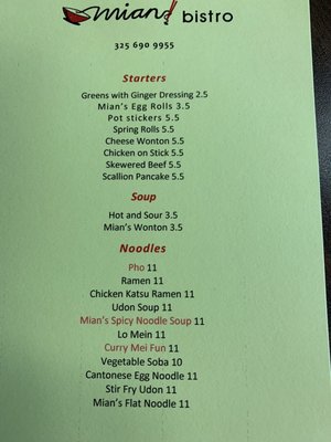 Mian Bistro by null