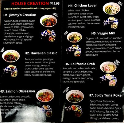 Menu photo 2 Poke Burrito Highland Park, IL Menu photo 2 Poke Burrito Highland Park, IL