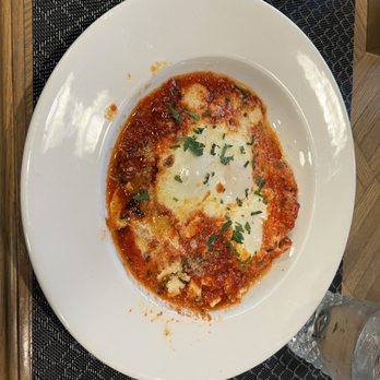 Ascione Bistro - Brunch- essentially an Italian shakshuka dish; excellent! - Italian Near Me - Chicago, Illinois