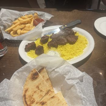 Greek Palace - Combination Plate beef and lamb kabob - Greek Near Me - Peoria, Arizona