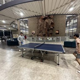 Table tennis, basketball, racquetteball, wallyball, billiards, gym, volleyball, tennis!!!