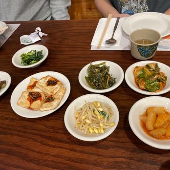 Myung San - Banchan - Korean Near Me - Flushing, New York