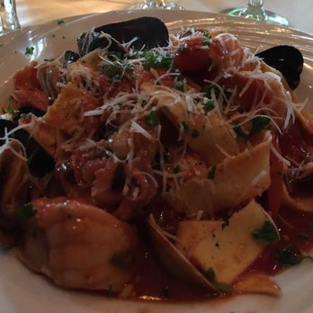 La Lanterna Cafe and Grill - Pasta special. Homemade pappardelle with mussels, clams, shrimp, baby octopus and monkfish. - Seafood Near Me - Ridgewood, New Jersey La Lanterna Cafe and Grill - Pasta special. Homemade pappardelle with mussels, clams, shrimp, baby octopus and monkfish. - Seafood Near Me - Ridgewood, New Jersey
