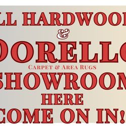 All Hardwoods & Dorello Carpets & Rugs - 2nd floor come upstairs!