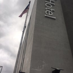 The 816 hotel on a cloudy day. The 816 hotel on a cloudy day.
