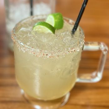 Casa Tequilas - Chica Sized Top Shelf Lime Margarita Rocks with gran coramino cristalino tequila, Grand Mariner, and lime juice. - Mexican Near Me - Denver, Colorado Casa Tequilas - Chica Sized Top Shelf Lime Margarita Rocks with gran coramino cristalino tequila, Grand Mariner, and lime juice. - Mexican Near Me - Denver, Colorado