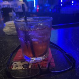 a drink on the bar a drink on the bar