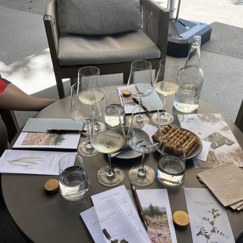 Clos du Val - Table set up - Wineries Near Me - Napa, California