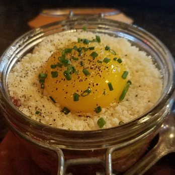 Therapy  - Filet tartar + egg yolk + parmesan cheese = tasty success =) - Bars Near Me - Las Vegas, Nevada