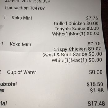 Kokonut Grill - 2 mini box price. - Asian Fusion Near Me - Richmond, Virginia Kokonut Grill - 2 mini box price. - Asian Fusion Near Me - Richmond, Virginia