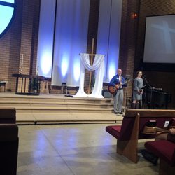 Redlands First United Methodist Church - Cross and KRONOS.