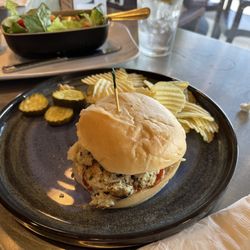 The Cafe - Crab Cake Sandwich