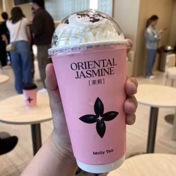 Molly Tea - Snowy Jasmine Milk Tea - Bubble Tea Near Me - San Gabriel, California Molly Tea - Snowy Jasmine Milk Tea - Bubble Tea Near Me - San Gabriel, California