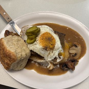 White Lily Diner - Meatloaf dinner with added sunny egg - Breakfast & Brunch Near Me - Toronto, Ontario