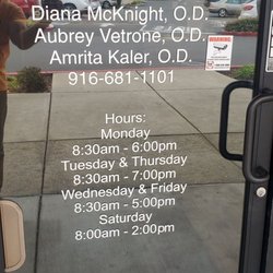 Crystal View Optometry - Crystal View Optometry Elk Grove hours of Operation.