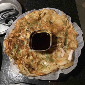 Inju Korean BBQ - Seafood pancake - Korean Near Me - Wheaton, Maryland