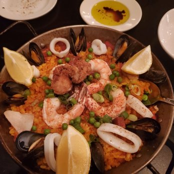 Demi's - seafood paella - Mediterranean Near Me - Richmond, Virginia