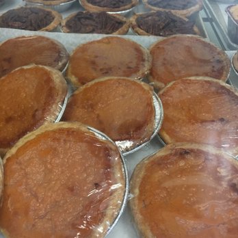 Clifton's Gourmet Barbecue - Yummy small sweet potato pies and small pecan pie's homemade delicious!!! - Southern Near Me - Pasadena, California