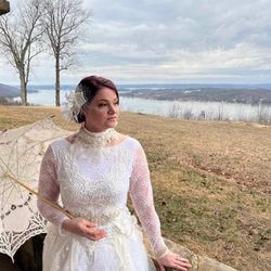 Lake Guntersville State Park Campground - Bride at her wedding