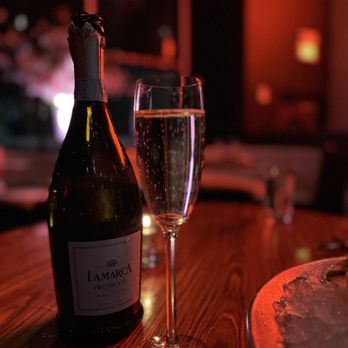 STK Steakhouse - Prosecco that comes with steak night dinner - Steakhouses Near Me - Nashville, Tennessee STK Steakhouse - Prosecco that comes with steak night dinner - Steakhouses Near Me - Nashville, Tennessee