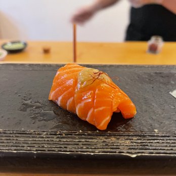 omakase room by maaser - Salmon - Sushi Bars Near Me - New York, New York omakase room by maaser - Salmon - Sushi Bars Near Me - New York, New York
